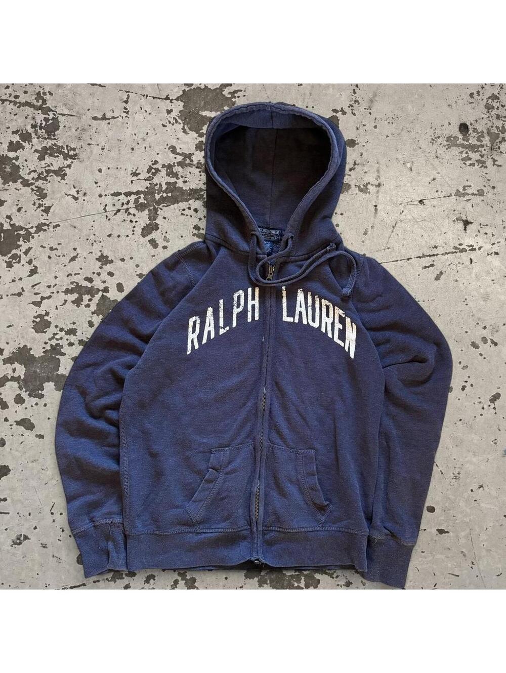 Womens Polo Ralph Lauren Vintage zip up hoodie Size M